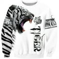 thumbnail image 2 of 2023 Spring Round Neck Shirt Casual Men's Sweatshirt 3D Printed Long Sleeve Round Neck Sweatshirt Lion Pattern Clothes, 2 of 5