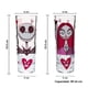 thumbnail image 2 of Juego de 4 Tequileros de Vidrio, Diseño Jack y Sally, Colección San Valentín, Set de Shots o Caballitos, Con Caja de Regalo, Capacidad de 59 ml, 2 of 2