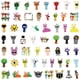 thumbnail image 2 of Sprunki Plushies Sprunki Stickers 55 Piezas Pegatinas de Graffit para Decorar Pegatinas de Maletas para Portátiles, 2 of 7