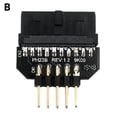 thumbnail image 1 of Adaptador de 9 pines Convertidor de puerto Placa base Chasis Accesorios (PH23B), 1 of 5
