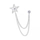thumbnail image 1 of Broche de Estrella Yuyangstore para Cuello de Traje para Hombre 2 Piezas, 1 of 8