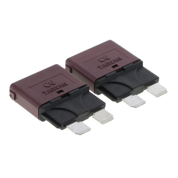 Disyuntor de fusible de repuesto de 2 piezas de 12 V para fusibles automotrices estándar de automóvil 10 Zulema Disyuntores