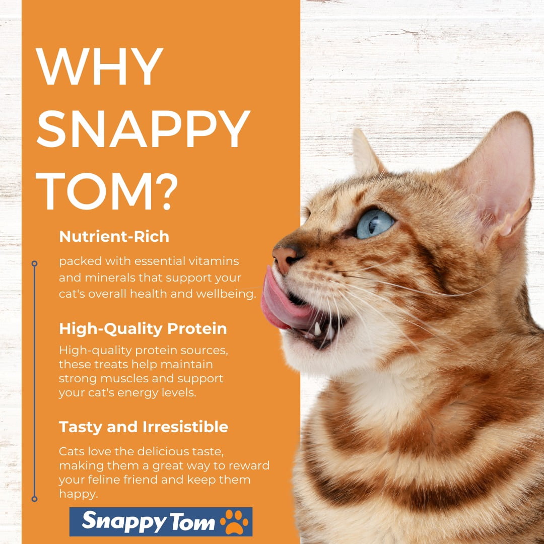 Snappy Tom "Lites" Tuna with Salmon. Wet Cat Food, 3 oz cans, 24 count