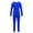 Royal Blue, variant on Linjinx Kids Boys Girls Mock Neck Long Sleeve Unitard Leotard Full Length Bodysuit Sports Yoga Brown 13-14