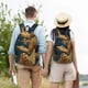 thumbnail image 4 of Fotbe Leopard Reading Tarot Cards Mochila de Lona con Estampado, Mochila Duradera, Mochila Versátil de Alta Calidad, Mochila Compacta Vintage-Medium, 4 of 5