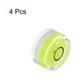 thumbnail image 3 of Unique Bargains 4 Packs Round Bubble Level 18x9mm Mini Circular Bullseye Spirit Levels for Leveling Camera Tripod Telescope, Lime, 3 of 6