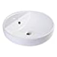 thumbnail image 3 of EAGO BA141 18-Inch Round Ceramic Above Mount Bathroom Basin, 3 of 4