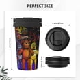 thumbnail image 4 of Saiise Five Nights At Freddy'S Print Travel Coffee Mug 16oz,Insulated Coffee Mug to Go,Reusable Coffee Travel Mug with Seal Lid,Vacuum Stainless Steel Coffee Cups for Hot/Ice Coffee Tea, 4 of 8