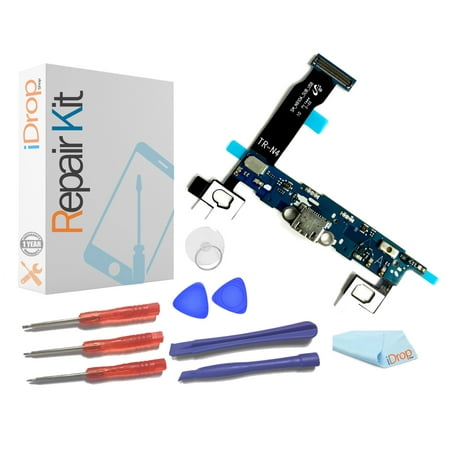 Flex Circuit Cable - Samsung Galaxy Note 4 N910A Charging Charge Port Flex Cable Prime Repair Kit with Certified Repair Tools -iDropShop™