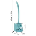 toilet brush and holder plunger cute Ergonomics cleaning deep Slim