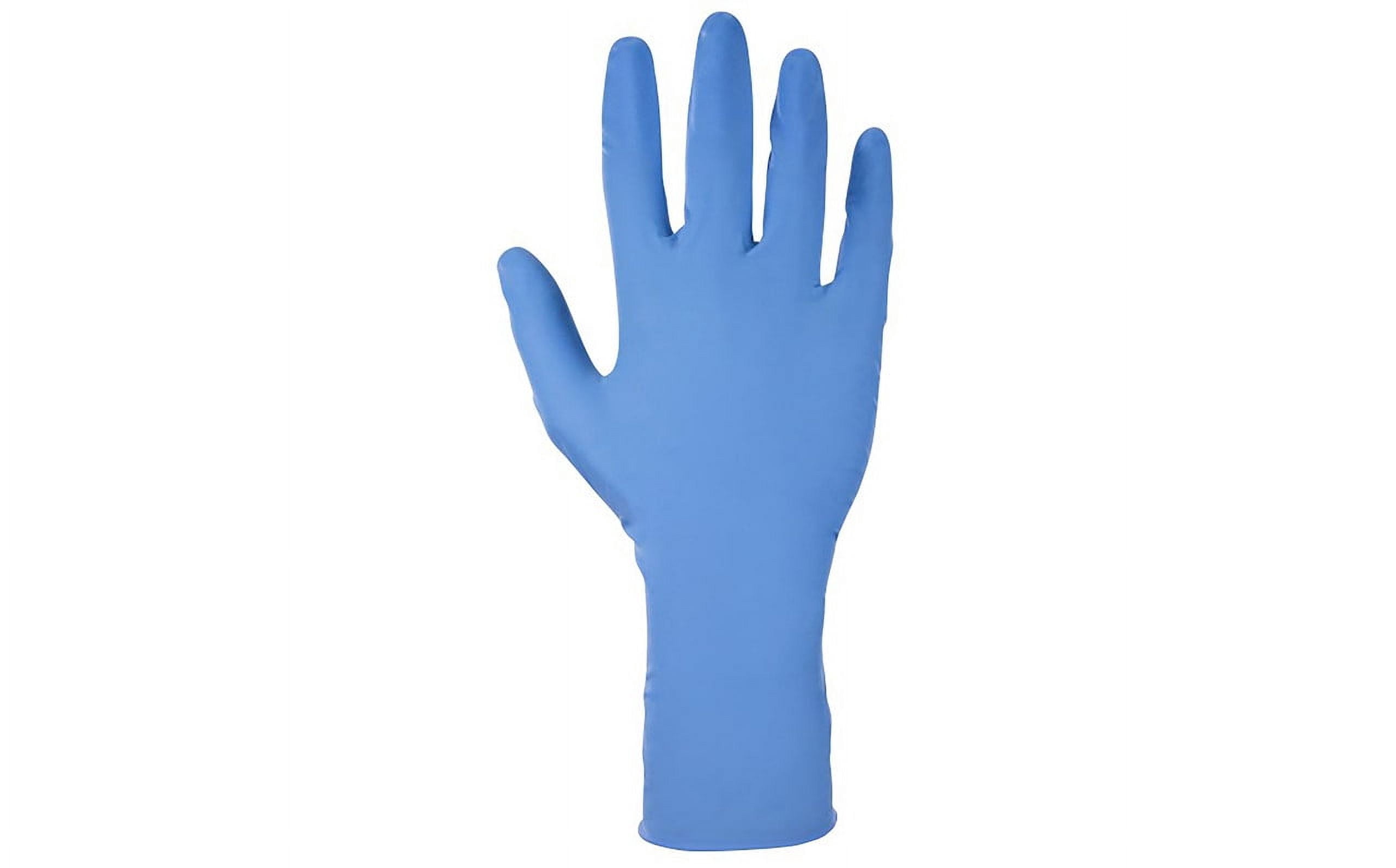 SAS Safety-Derma Max 6610-40 Powder-Free Nitrile Exam Gloves, 8 Mil, 12" Extended Cuff, 2X-Large, 50/Box, 10 Boxes/Case