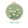 thumbnail image 5 of Punch Needle Embroidery Starter Kits Punch Needle Fabric With Pattern Embroidery Hoop Punch Needle Tool Kit For Craft Lovers, 5 of 5