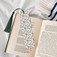 thumbnail image 4 of Kdxio Frog and Forest Plants Print Metal Tassel Bookmarks,Perfect Gift for Art Lovers and Bookworms Metal Bookmarks for Women, 4 of 8
