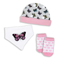 thumbnail image 1 of Pink Butterfly Accessory set, 1 of 1
