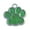 Green, variant on Cute Mini Paw Shaped Customizable Dog ID Tags, Delicate Pet Name Identification Pendant, Decorative Jewelry Charm Necklace For Small Medium Dogs Daily Collar Matching & Lost Prevention-(Purple)