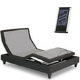P232 Furniture Style Adjustable Bed Base with Upholstered Frame and