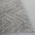 thumbnail image 3 of SAFAVIEH Tahoe Ainsley Geometric Shag Area Rug, Grey, 9' x 12', 3 of 8