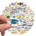 thumbnail image 1 of Home Decoration Holiday Small Fresh Sticker Luggage Guitar Notebook DIY Sticker Decoration, 1 of 5