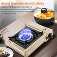 thumbnail image 4 of GVDV Portable Camping Stove, 1 Burner Butane Gas Stove with Updated Carrying Case, 4 of 14
