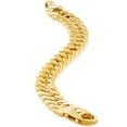 thumbnail image 2 of Pompeii Men's Cuban Link 14k Gold (69gram) or Platinum (112gram) 14mm Bracelet 9.5" (,), 2 of 3