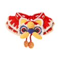 thumbnail image 1 of Bufanda de punto para collar de gato, accesorio para el cuello para vacaciones, collar decorativo para mascotas y perros para gatitos S, 1 of 9