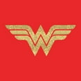 thumbnail image 4 of DC Comics Girls' Wonder Woman Glitter Logo Tank Nightgown with Detachable Cape, 4 of 6