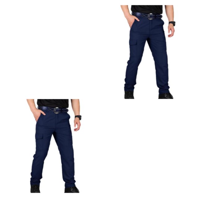 Qarigey Multi-Pocket Men Cargo Pants Summer Outdoor Lightweight Quick Overalls Overall Drying Breathable for Hiking Mountaineering Type16 NO16