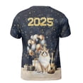 thumbnail image 2 of Happy New Year Ragdoll Welcome 2025 Balloon Firework Party All Over Print 3D Shirt Unisex Merch Cat Lover Kitten Owner Gifts Idea - 01014, 2 of 6