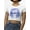 White, variant on Bold Resist Statement Tee Crop Tee Women's