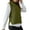 Army Green, variant on Womens Sweater Vest Knitted Pullover Sweaters for Women Turtleneck Sleeveless Army Green Size S