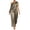 Coffee, variant on Travel Sets for Women 2 Piece Off-Shoulder Short Sleeve Casual Tops Crew Neck Wide Leg Pants Plus Size Summer Outfits