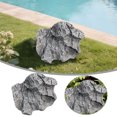 thumbnail image 1 of Housse en Mousse PU pour Roche, Design Réaliste, Cour, Jardin, Cour, Protecteur de Puits Décoratif en Pierre, Amélioration Naturelle Extérieure, 1 of 6