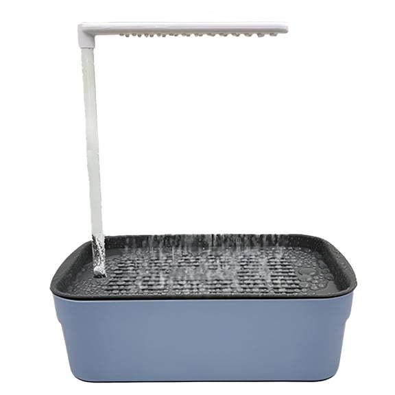 HIBIBUD Pet Circulating Water Bath - Parrot Bathtub, Bird Bath Accessories, Automatic Bird Cage Shower, Easy-Clean Parrot Water Circulation Bath for Cockatiels and African Grey Birds