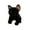 Black, variant on Cartoon Frenchdog Plush Dog Stuffed Short Soft Hugging Cuddle Toy For Girl Boys Christmas NewYear Gift Giving