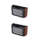 thumbnail image 2 of Scienceny Cubo de basura plegable para coche, asiento colgante, cubo de basura, contenedor multifuncional para vehículo, caja de papel para Negro 3 2piezas, 2 of 6