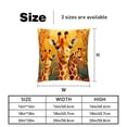 thumbnail image 5 of Toucan Luxurious Velvet Pillow Covers with Unique Patterns - Set of 2, 16x16, 18x18, 20x20 Inches for Throw Pillow Inserts - Ideal for Home Decor and Gifts, 5 of 6