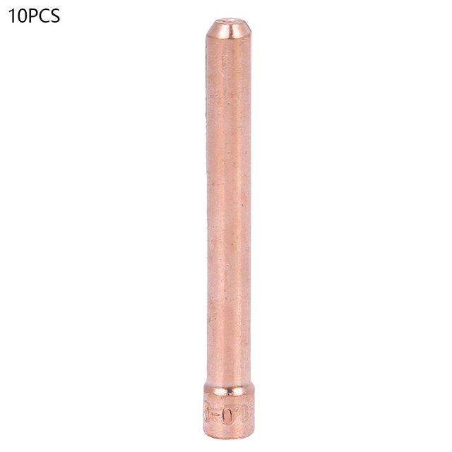 10 unids/set 10N22-10N25 Cuerpo de Mandril de Cobre Tig Soldadura Antorcha Consumibles de Soldadura (10N22)