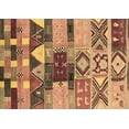 thumbnail image 1 of Ahgly Company Indoor Rectangle Oriental Brown Industrial Area Rugs, 8' x 12', 1 of 4