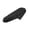 Black, variant on Striped PVC Non-Slip Electric Bike Seat Cover Heat Insulation Soft E-Bike Saddle Cushion, Four Color Stripe Breathable Motorcycle Seat Protector(Black)