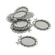 thumbnail image 5 of 10 Piezas × Bandejas Colgantes De Bisel En Blanco Bandejas De Configuración De Cabujón Base Espacios Colgantes Fabricación De Joyas Resultados De Bric Macarena Joyas de cabujón en blanco, 5 of 6