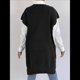 thumbnail image 4 of Vestido Tipo Suéter con Cuello en V y Cuentas para Mujer, Holgado, Tipo Chaleco, de Punto. Negro Talla Única, 4 of 8