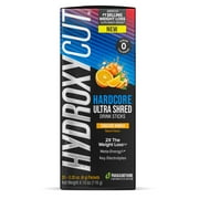 Hydroxycut Hardcore Ultra Shred Weight Loss Mix ، مكمل حراري ، ميموزا اليوسفي ، 20 قيراط