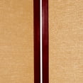 thumbnail image 2 of Red Lantern 6 ft. Tall Jute Shoji Screen - 3 Panel - Rosewood, 2 of 3