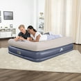 thumbnail image 5 of Ozark Trail Queen Air Mattress, Air Bed with Pump, 18 Inch Inflatable Air Mattress, Blow Up Bed, 5 of 15