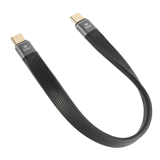 Cable tipo C a tipo C macho Bling Bling Transferencia de datos 10 Gbps Carga rápida 4K 60Hz