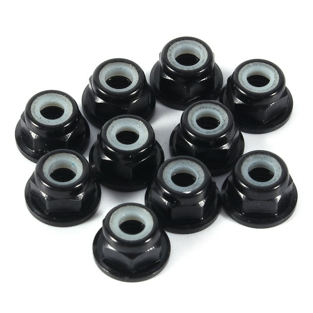 Verrou à Écrou, 10 Pcs M3 Insert en Nylon Verrou en Aluminium Insert à Écrou Verrou Caractéristiques de Premier Plan