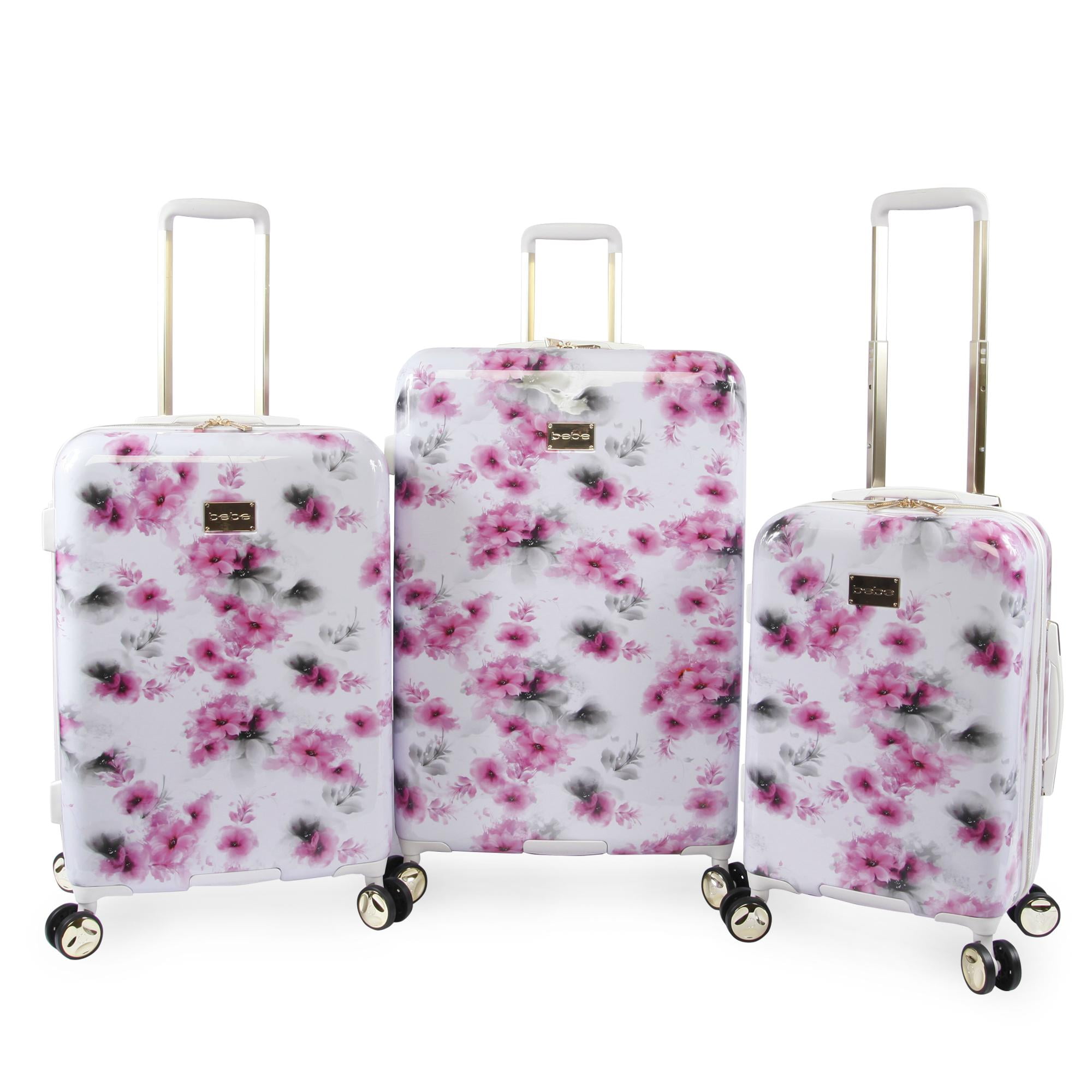 bebe luggage purple