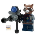 thumbnail image 1 of Minifigura LEGO Marvel Superheroes Rocket Raccoon con bláster, 1 of 4