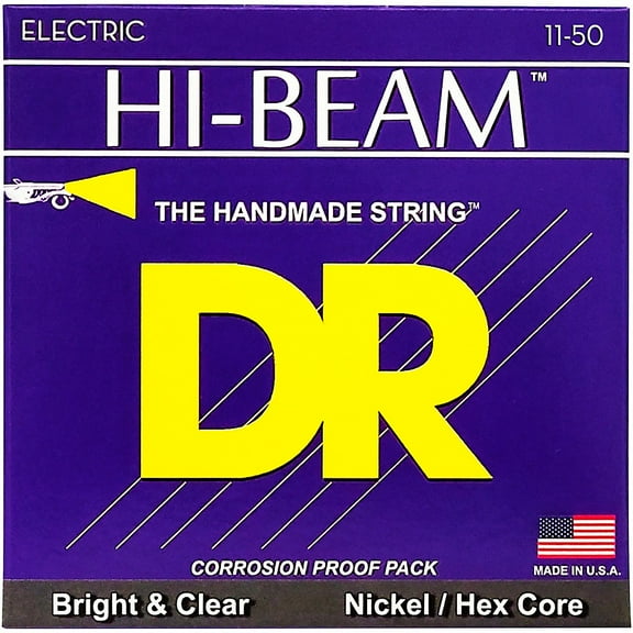 DR Strings EHR-11 Hi-Beams Nickel Heavy Electric Guitar Strings