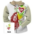 thumbnail image 2 of Bob Marley - Love Juniors Zip Hoodie - X-Large, 2 of 4